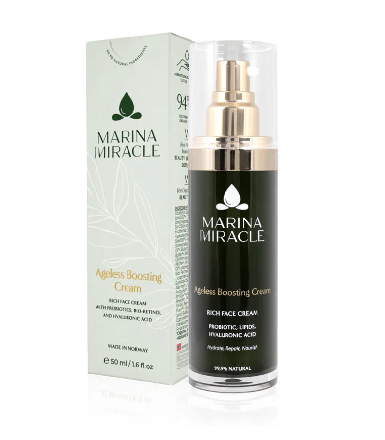 MARINA MIRACLE – AGELESS BOOSTING VEIDO KREMAS