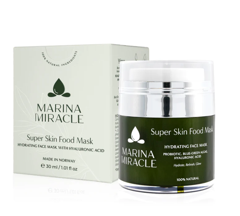 MARINA MIRACLE – SUPER SKIN FOOD VEIDO KAUKĖ (SHEA HYDRATION MASK)