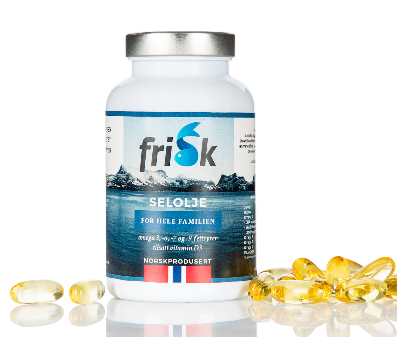 Frisk ruonių aliejus – visai šeimai